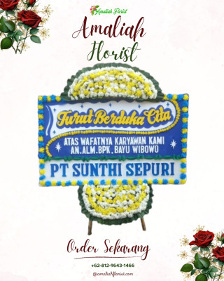 Papan Bunga Duka di Indihiang