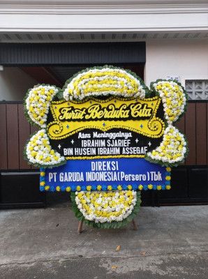 Papan Bunga Duka di Indihiang